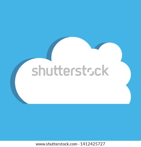 Cloud. Vector illustration of clouds collection. Vector illustration eps10