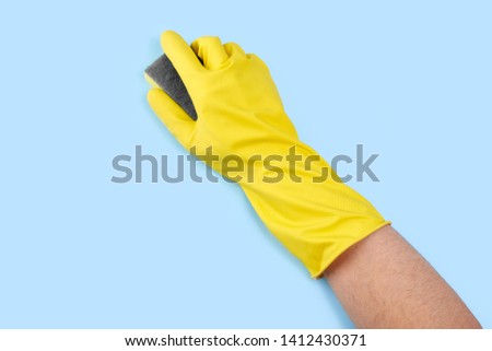 Detergents for home. Cleaning products. White blank plastic spray detergent bottle isolated on white background. 