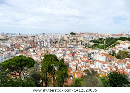 view of the city of malaga spain, beautiful photo digital picture
