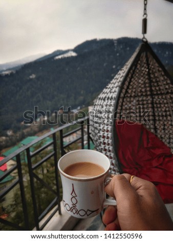 Morning starts with a cup of tea