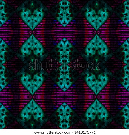 African repeat pattern. American seamless print. Folk motif. Boho texture. Geometric print. Decorative texture. Folk design. Boho fashion. Black, gold, pink, cyan, green african repeat pattern.