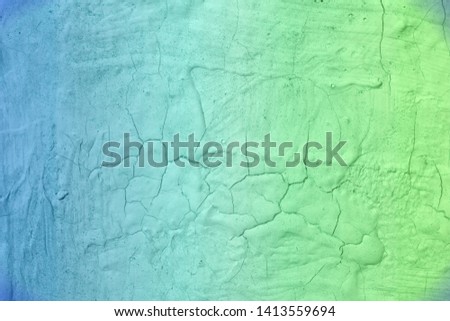 wonderful teal, sea-green grunge striped broken paint texture - abstract photo background