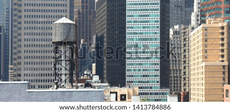 Buildings in Manhattan, New york city / USA