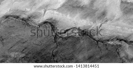 the long and winding road, allegory, abstract naturalism, Black and white photo, abstract photography of landscapes of the deserts of Africa from the air, aerial view, contemporary photographic art, 