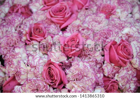 bouquet of flowers, a background of a floral composition.