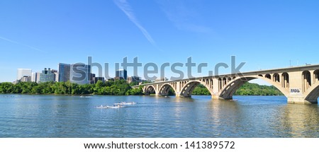 Key Bridge and Rosslyn - Washington DC