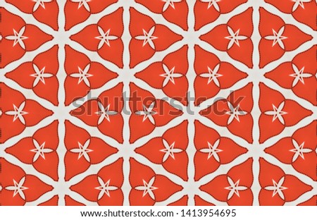 Red White Triangles Abstract Large Pattern Design with many triangles and a sparkle like design inside. Use for Backdrop, clothing design, products, and in other abstract designs. Great for Red decor.