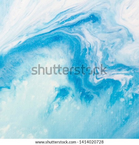 Abstract acrylic paint background,  color mix, fluid art painting 