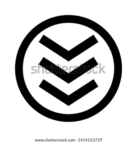Military Badge/ Symbols isolated on white background. vector illustration. - Vector
