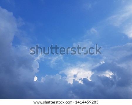 sky and cloud beautiful landscape