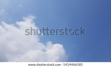 blue sky and cloud beautiful background