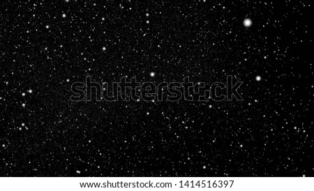 white star isolated illustration on dark background