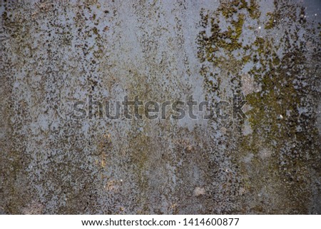 Dirty green and brown grunge metal texture