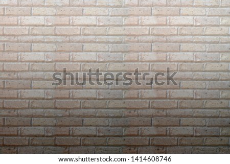Picture of brick wall used as background, text input