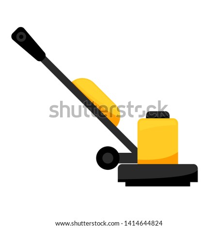 Floor Sander icon. Clipart image isolated on white background