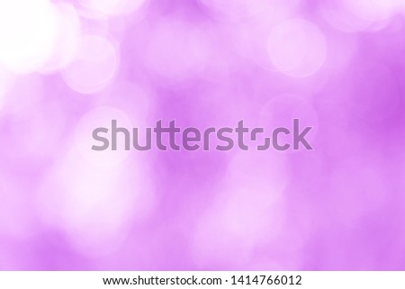 Blured purple bokeh background from nature