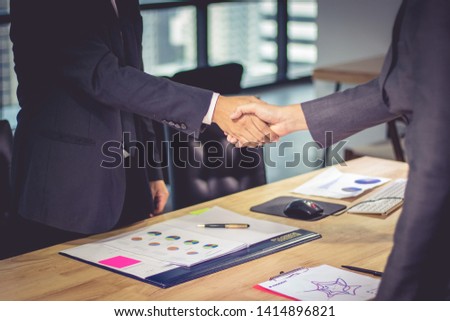 Handshake Acceptance of the proposal Business understanding