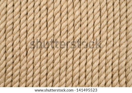 Ship rope as background texture