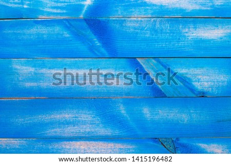 Blue and white wooden texture for background.