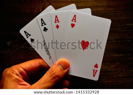 Image to play with playing cards.