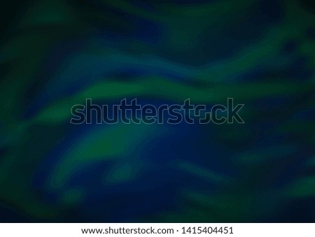 Dark BLUE vector blurred shine abstract pattern. An elegant bright illustration with gradient. The elegant pattern for brand book.
