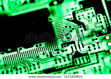 Abstract,Close up of Mainboard Electronic computer ,Technology background.