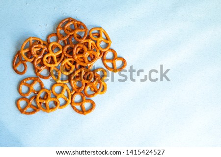 Picture of pretzel, national german cuisine food