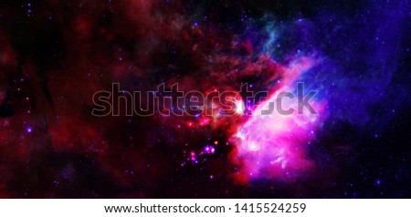 Divine Galaxy - Elements of this Image Furnished by NASA