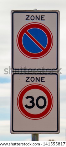 Traffic signs and safety signs