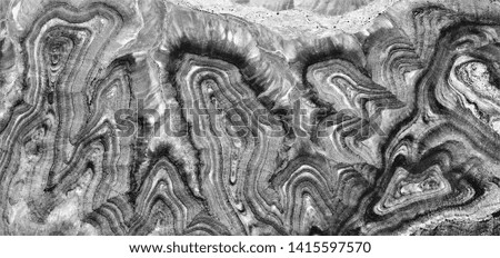 natural level curves, allegory, abstract naturalism, Black and white photo, abstract photography of landscapes of the deserts of Africa from the air, aerial view, contemporary photographic art, 