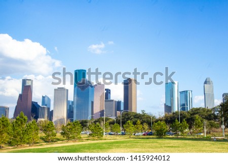 Downtown Skyline of Houston, Texas