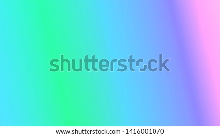 Vibrant And Smooth Gradient Soft Colors Background.  Vector Illustration.