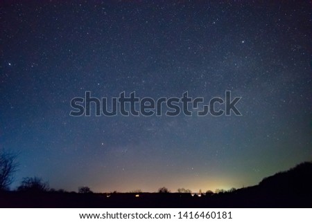 
photos of the starry sky, the milky way