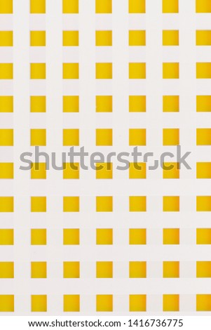 background white stripes yellow square graphic design vertical