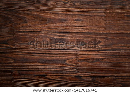 Empty wooden background. Wood texture, vignette