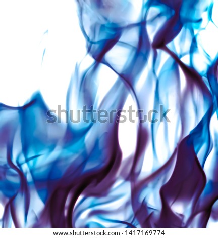 Technology, science and artistic flow concept - Abstract wave background, blue element for design