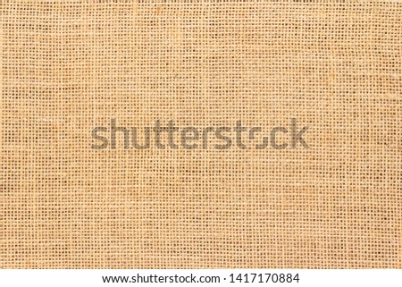 Burlap sack background and texture Royalty-Free Stock Photo #1417170884