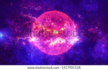 Elements of this Image Furnished by NASA