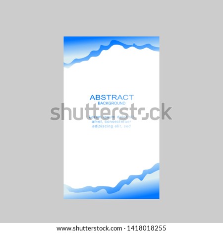 abstract liquid background design vector template