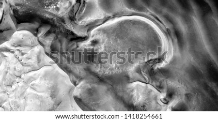 Alien, allegory, abstract naturalism, Black and white photo, abstract photography of landscapes of the deserts of Africa from the air, aerial view, contemporary photographic art, 