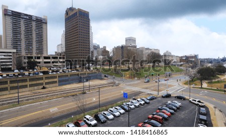 A View of the Memphis, Tennessee skyline