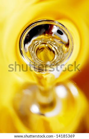 Staged photo to abstract theme