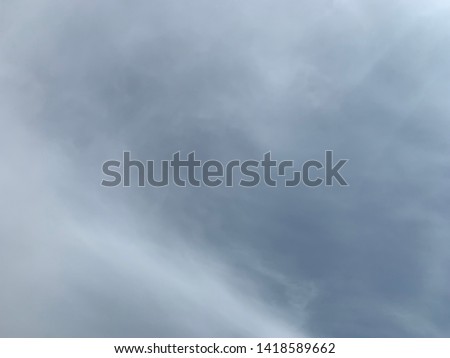 The sky for background and cloudy to rain