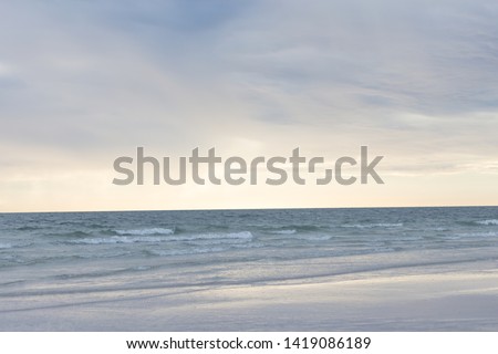 A picture of beach scene