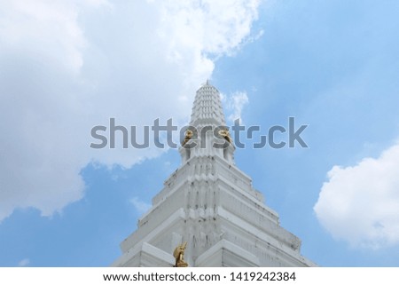 Thai Temple and Pagoda in Thailand