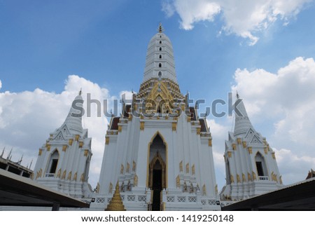 Thai Temple and Pagoda in Thailand