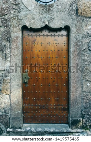 Old wooden doors. High Resolution Photography.