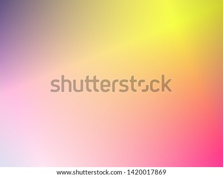 Watercolor Sweet pastel. gradient background Colorful Paint like graphic.  Color glossy. Beautiful painted Surface design abstract backdrop. ideas graphic design banner and have copy space for text