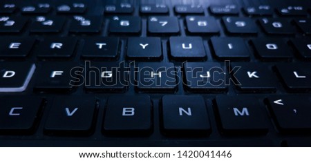 Keyboard Stock Photo for Background