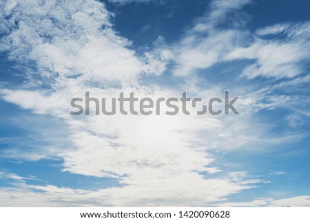 Background sky and soft clouds